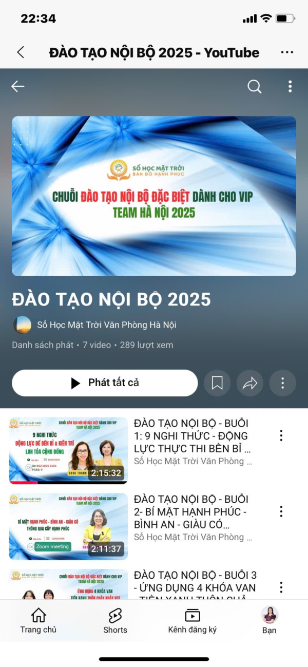 KHÓA ĐÀO TẠO CHUYÊN MÔN NỘI BỘ