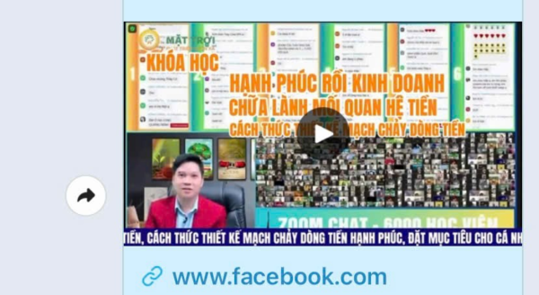 LỚP HỌC 2 NGÀY DÒNG TIỀN OFFLINE 3.000 NGƯỜI